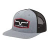 Kimes Ranch Replay Trucker Hat -Equestrian Clothing Store replay trucker cap heather grey kimes 38620.1671487146