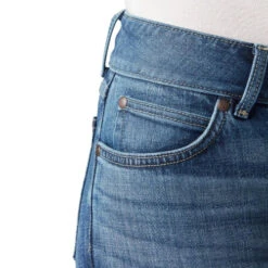 Wrangler Retro Mae Jean Megan -Equestrian Clothing Store retro mae mid rise megan front detail 112321495 wrangler 90142.1666890634