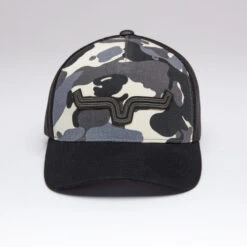Kimes Ranch Roped LP Trucker Hat -Equestrian Clothing Store roped lp trucker hat camo front 842606179205 kimes 30578.1684194359