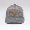 Kimes Ranch Roped LP Trucker Hat -Equestrian Clothing Store roped lp trucker hat grey front 842606179175 kimes 72124.1684194335