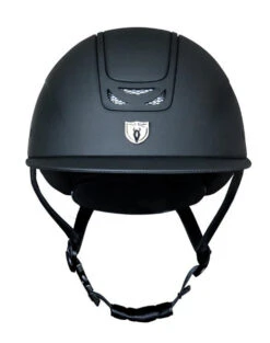 Tipperary Royal Equestrian Helmet -Equestrian Clothing Store royal helmet black front 9500 tipperary 33093.1574814575