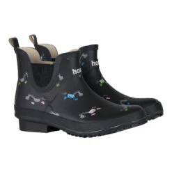 Horze Rubber Paddock Boots -Equestrian Clothing Store rubber paddock boots print pair cp3824 horze 69116.1642970458