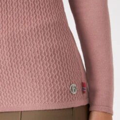 B Vertigo Ruth 1/4 Zip Sweater 17 B Vertigo Ruth 1/4 Zip Sweater -Equestrian Clothing Store ruth sweater old rose pink hip 33546 ORPI b vertigo 92072.1667873051