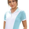 Romfh Schuyler Show Shirt Short Sleeve 1 Romfh Schuyler Show Shirt Short Sleeve -Equestrian Clothing Store schuyler show ss bleached aqua front 471239 romfh 88264.1652650406