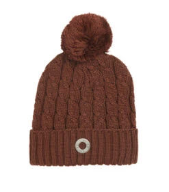 Kingsland Semira Cable Knit Hat -Equestrian Clothing Store semira knit cap red port royal 2230142556 6349 20539.1674578288