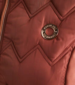 Kingsland Sia Insulated Vest -Equestrian Clothing Store sia body warmer vest hot chocolate logo 2230163609 5029 kingsland 89353.1667000706