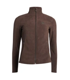 Kingsland Sina Microfleece Jacket -Equestrian Clothing Store sina microfleece jacket coffee front 2230183615 6578 kingsland 31606.1664586135