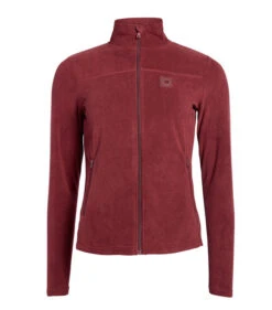 Kingsland Sina Microfleece Jacket -Equestrian Clothing Store sina microfleece jacket red port front 2230183615 6349 kingsland 61294.1664586118