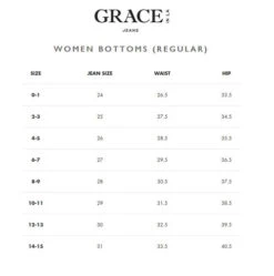 Grace In LA Jr Fit Steer Head Pocket Jeans -Equestrian Clothing Store size chart grace in la 54922.1687305964
