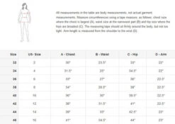 Horze Blaire Long Sleeve Show Shirt 12 Horze Blaire Long Sleeve Show Shirt -Equestrian Clothing Store size chart tops horze 16061.1554325232