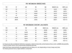 For Horses Alzira Pois Show Shirt -Equestrian Clothing Store size guide women for horses 97638.1567108318