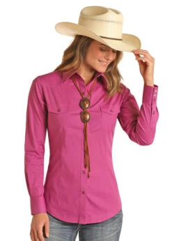 Panhandle Solid Stretch Snap Shirt