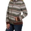 Cinch Sweater Knit Bomber Jacket -Equestrian Clothing Store sweater knit bomber sherpa multicolor side MAJ9861001 cinch 35835.1638659670