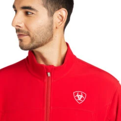 Men's Ariat Team Softshell Mexico Jacket -Equestrian Clothing Store team mexico softshell red logo 10033525 ariat men 63807.1670379257