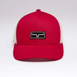 Kimes Ranch Team Pro Trucker Hat -Equestrian Clothing Store team pro trucker hat red front 842606179236 kimes 88812.1684193319