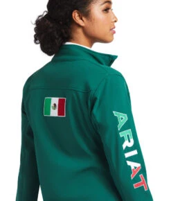 Ariat Team Softshell Mexico Jacket 16 Ariat Team Softshell Mexico Jacket -Equestrian Clothing Store team softshell mexico verde flag 10039460 ariat 01678.1673560136