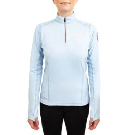 Irideon Kids Thermaluxe Quarter Zip Top -Equestrian Clothing Store thermaluxe lt wt top wave front 30 7111 WV irideon 64676.1666407820