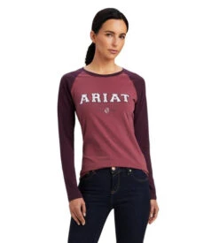 Ariat Varsity Logo Tee Long Sleeve