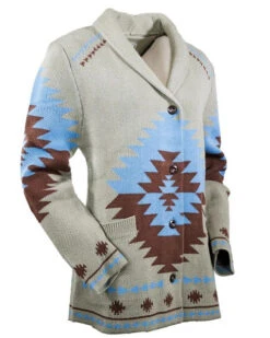 Outback Trading Willa Cardigan -Equestrian Clothing Store willa cardigan gray side 40219 outback 06877.1666905142
