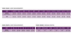 Cruel Denim Hannah Button Fly Jean -Equestrian Clothing Store women denim size chart cinch cruel 31219.1604181316