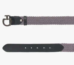 Cavalleria Toscana Woven Fabric Elastic Belt -Equestrian Clothing Store woven fabric elastic belt grey ends CIN042 PL060 8980 CT 95156.1671319500