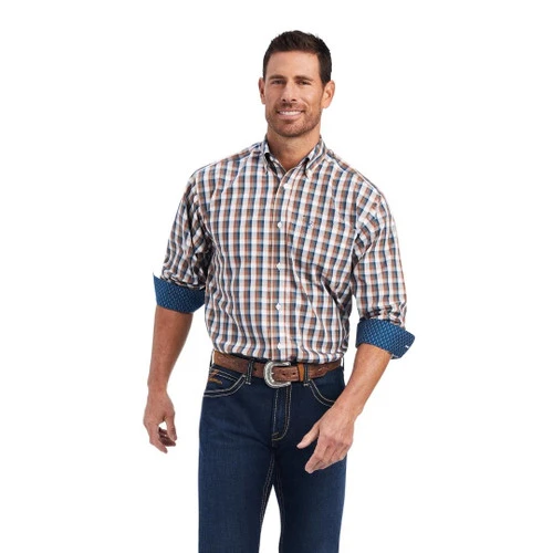 Men's Ariat Wrinkle Free Shirt Long Sleeve 6 Men's Ariat Wrinkle Free Shirt Long Sleeve - Image 4