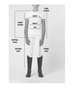 Girls Cavalleria Toscana Super Grip Tech Breeches -Equestrian Clothing Store young rider girl measure guide cavalleria toscana 93343.1605303657