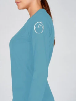 Vestrum Zocca Training Top -Equestrian Clothing Store zocca ls training top blue detail W6585 60002 00073 vestrum 01333.1681609410